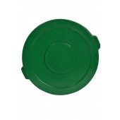 1032-02GN Green Round Container Lid for 32 Gallon Garbage Can