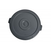 1032-02GY Grey Round Container Lid for 32 Gallon Garbage Can