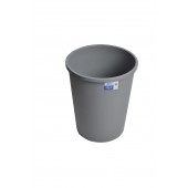 1249GY 49 Quarts Grey Round Garbage Can
