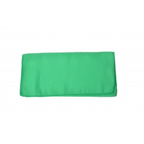 6024GR Green Microfiber Waffle Cloth