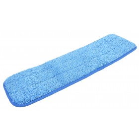 6118BL Blue Microfiber Looped Wet Mop Pads