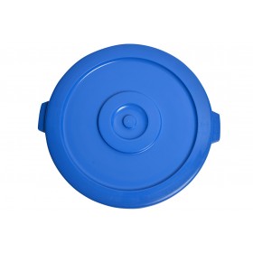 1032-02BL Blue Round Container Lid for 32 Gallon Garbage Can