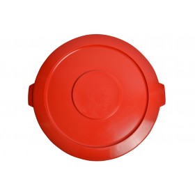 1032-02RD Red Round Container Lid for 32 Gallon Garbage Can