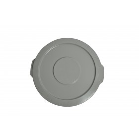 1044-02GY Grey Round Container Lid for 44 Gallon Garbage Can