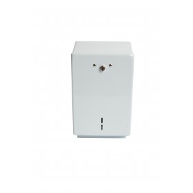 2503 Small White Metal Pre Cut Toilet Paper Dispenser