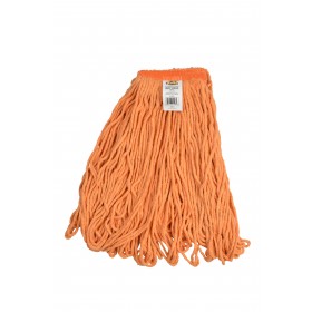3260 Small Orange Blended Cotton 1 Inch Narrow Headband Looped End Mop Head