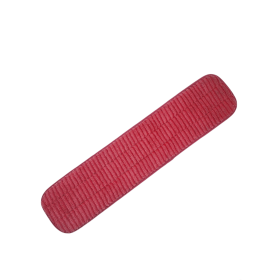 6224RD Red Microfiber Scrubbing Looped Wet Mop Pads